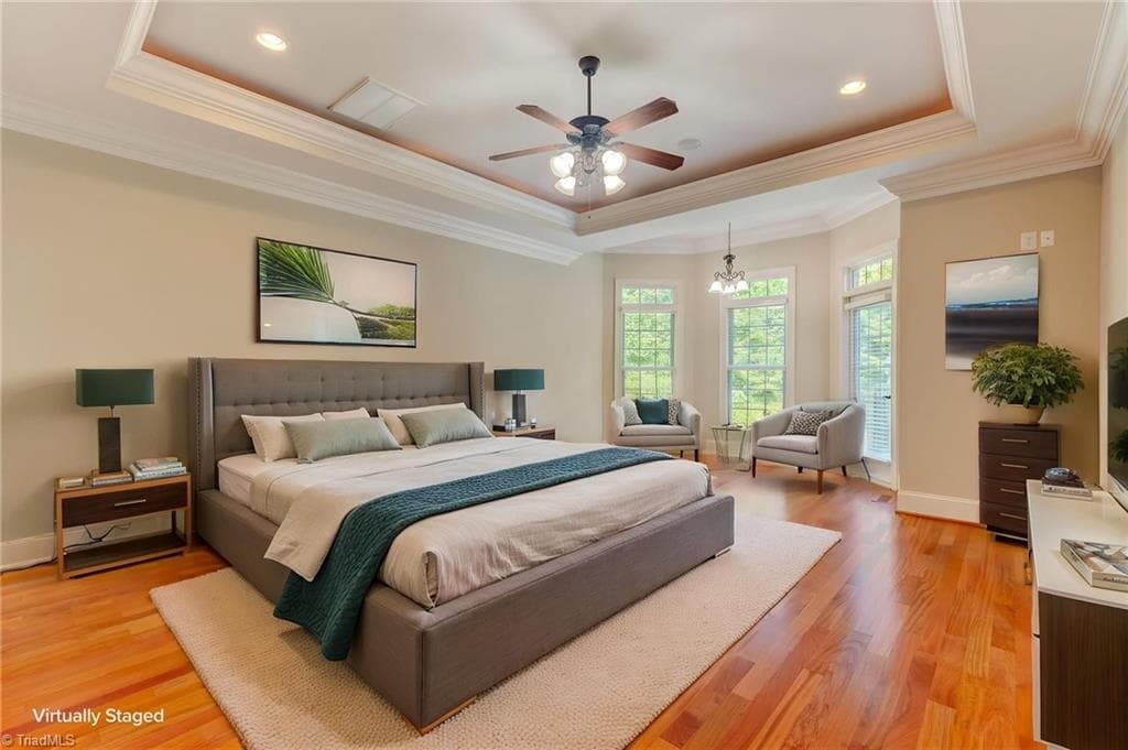 Primary suite on main level - 4404 Liguria Court, Summerfield NC 27358, Summerfield