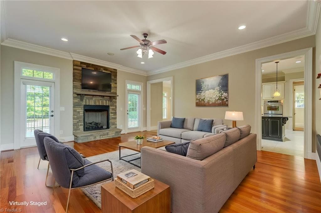 Stick/Site Built at 4404 Liguria Court, Summerfield NC 27358, Summerfield, photo 15 of 100