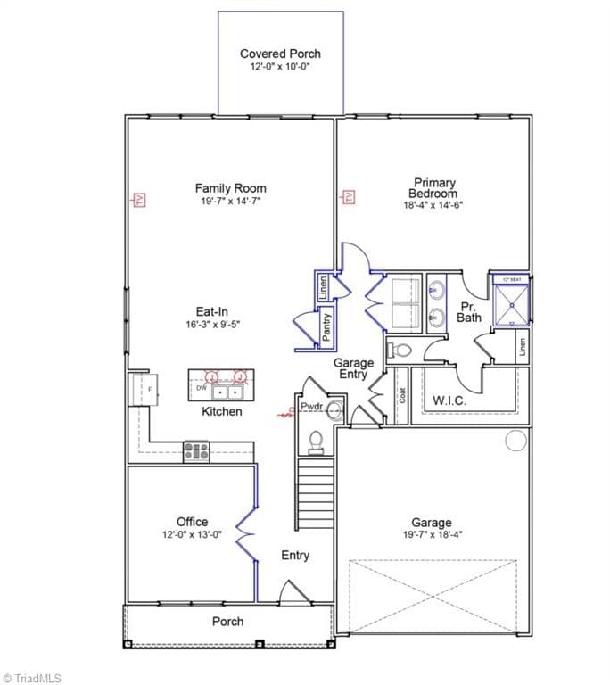 Stick/Site Built at 5839 Latigo Court, Clemmons NC 27012, photo 5 of 6