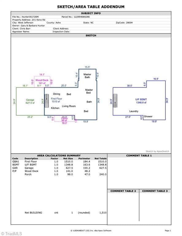 Stick/Site Built at 201 Reno Road, West Jefferson NC 28694, photo 45 of 45