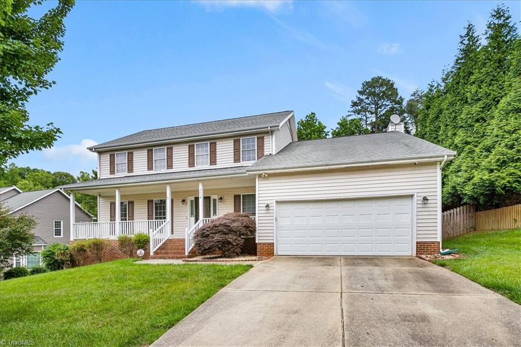 Stick/Site Built at 3614 Tagus Drive, Greensboro NC 27410, photo 2 of 50