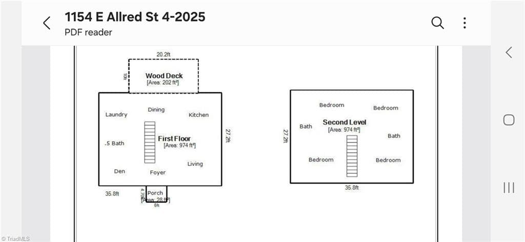 Stick/Site Built at 1154 E Allred Street, Asheboro NC 27203, photo 22 of 23