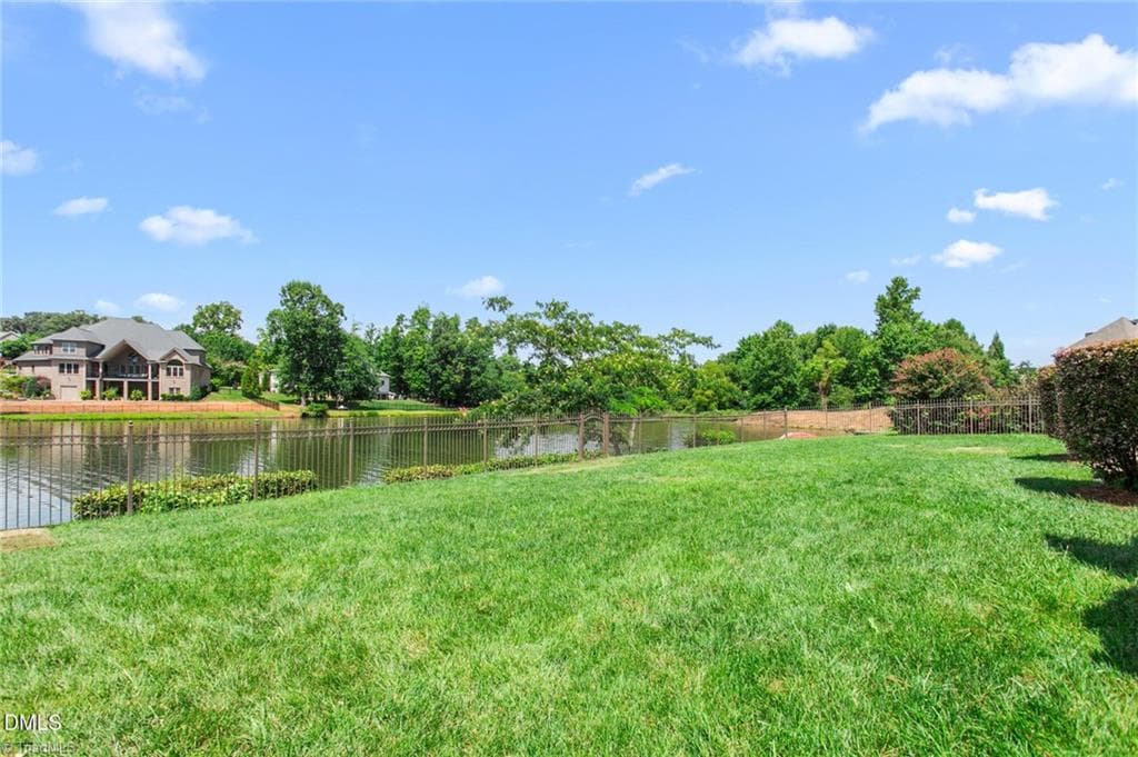 Fenced in back yard - 841 Dunleigh Drive, Burlington NC 27215, Burlington