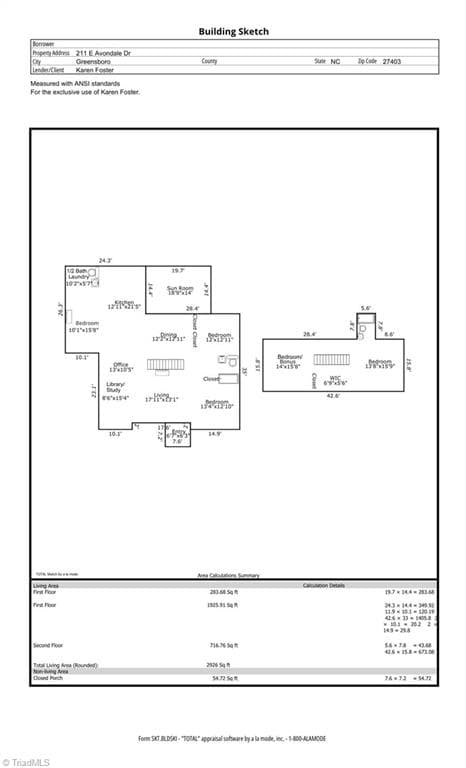 Stick/Site Built at 211 E Avondale Drive, Greensboro NC 27403, photo 43 of 43