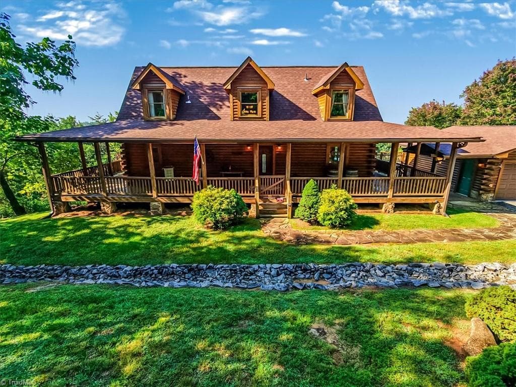 Stick/Site Built at 184 Grandview Circle, Traphill NC 28685, photo 2 of 48