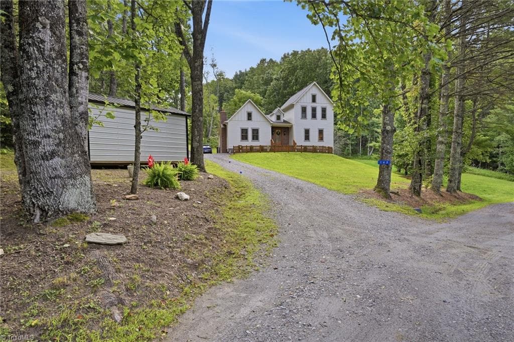 Stick/Site Built at 163 Walnut Drive, Jefferson NC 28640, photo 45 of 49