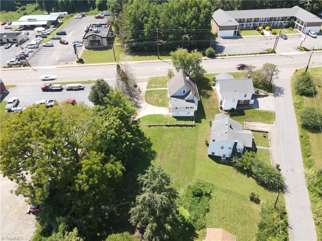 Home and yard - 1054 N Bridge Street, Elkin NC 28621, Elkin