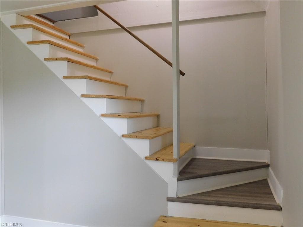 Stairs going up - 1054 N Bridge Street, Elkin NC 28621, Elkin