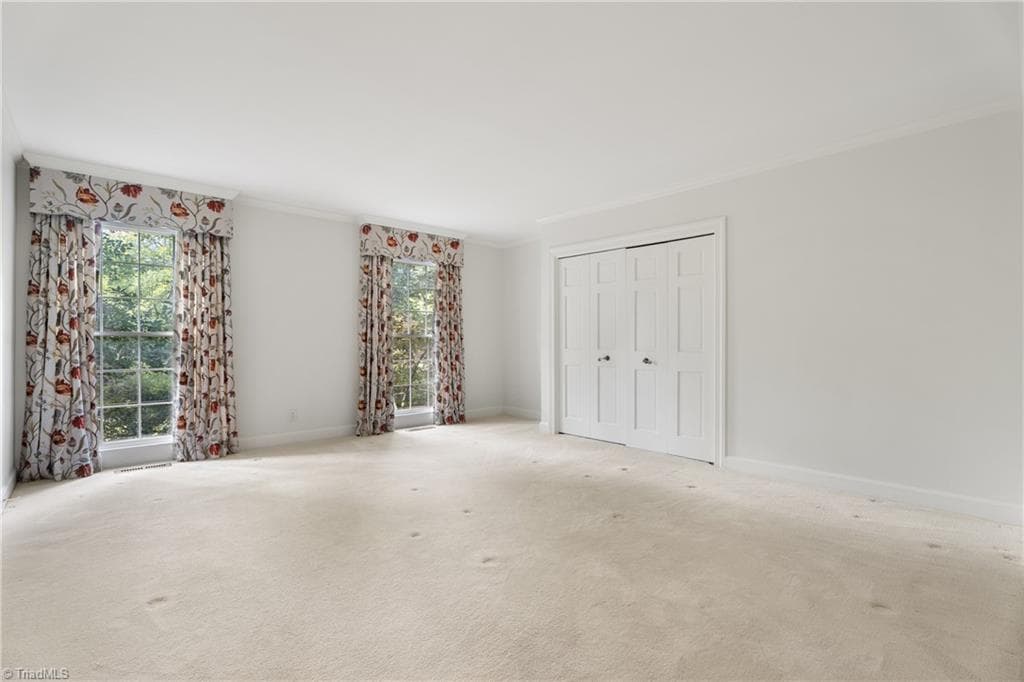 Main level primary bedroom - 2822 Lazy Lane, Winston-Salem NC 27106, Winston-Salem