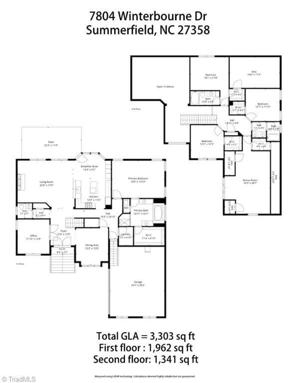 Stick/Site Built at 7807 Winterbourne Drive, Summerfield NC 27358, Summerfield, photo 95 of 96