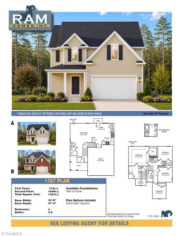 Stick/Site Built at 2021 Peggy Joe Way, Greensboro NC 27405, photo 2 of 2