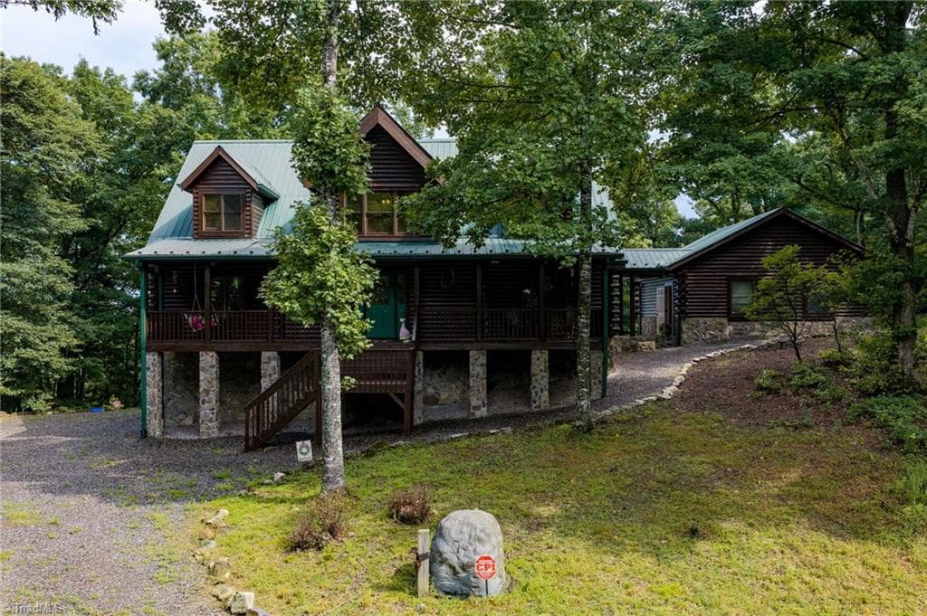Stick/Site Built at 2235 Buck Mountain Road, Purlear NC 28665, photo 2 of 50