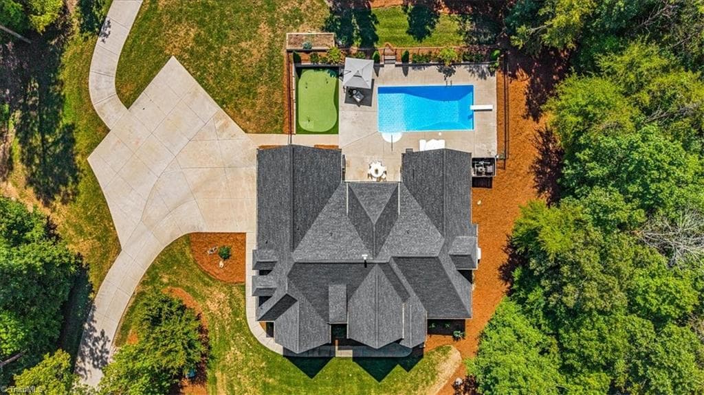 Stick/Site Built at 7376 Hidden View Drive, Oak Ridge NC 27310, Oak Ridge, photo 83 of 100