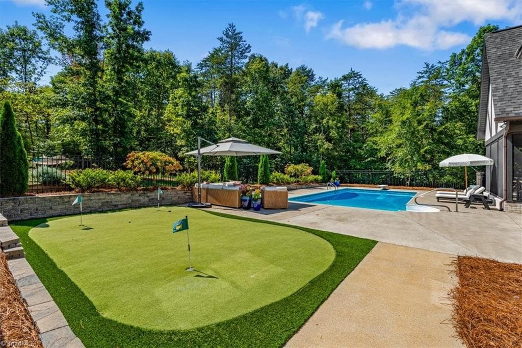Stick/Site Built at 7376 Hidden View Drive, Oak Ridge NC 27310, Oak Ridge, photo 77 of 100