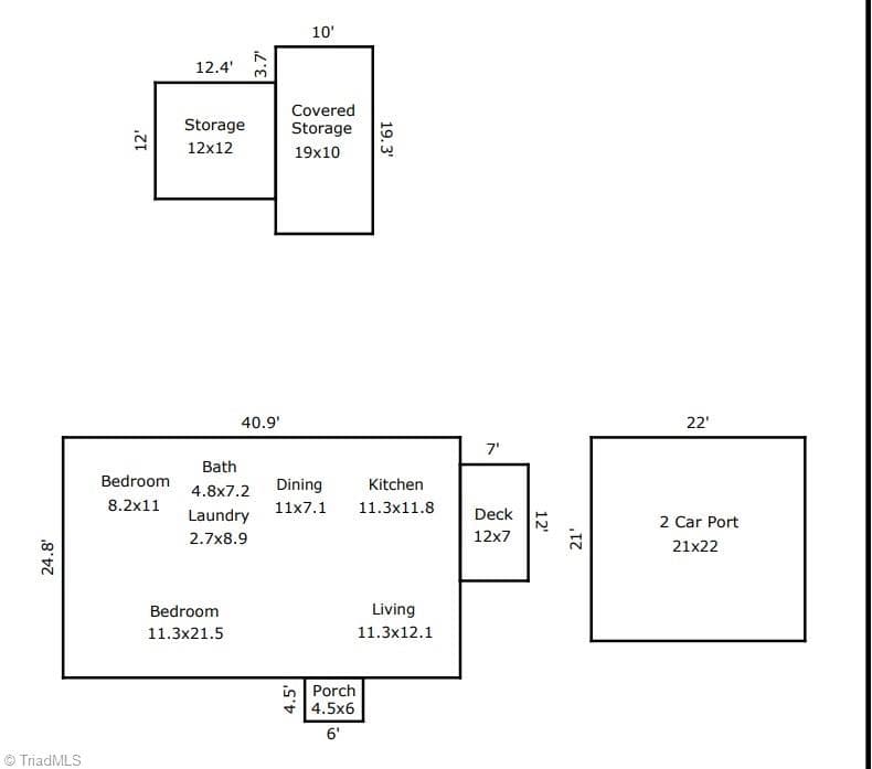 Stick/Site Built at 4725 Mill Creek Road, Cedar Grove NC 27231, photo 49 of 49