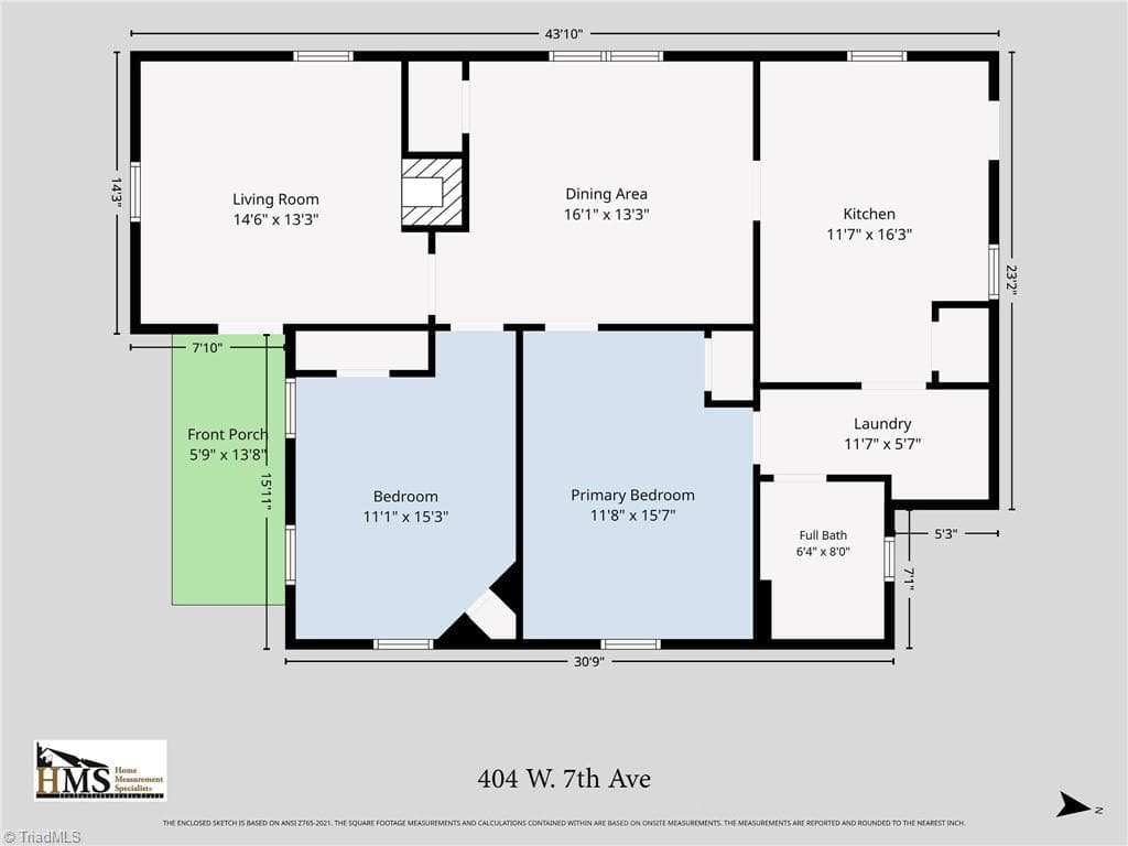 Stick/Site Built at 404 W 7th Avenue, Lexington NC 27292, Lexington, photo 51 of 54