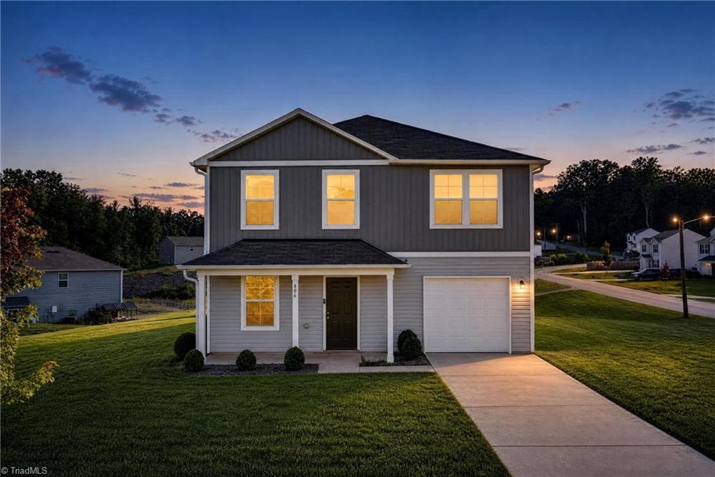 Stick/Site Built at 806 Fox Laurel Court, Asheboro NC 27205, photo 12 of 49