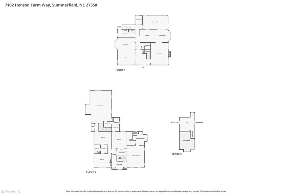 Stick/Site Built at 7102 Henson Farm Way, Summerfield NC 27358, Summerfield, photo 3 of 98