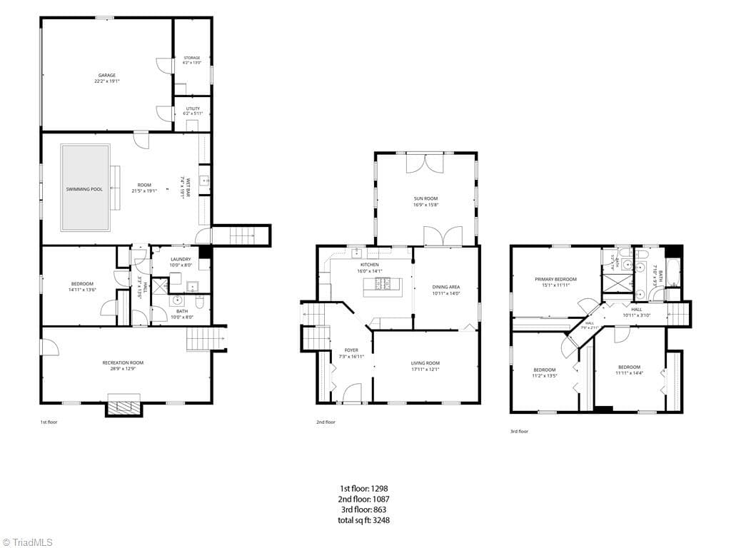 Stick/Site Built at 321 Stanaford Road, Winston-Salem NC 27104, Winston-Salem, photo 35 of 35