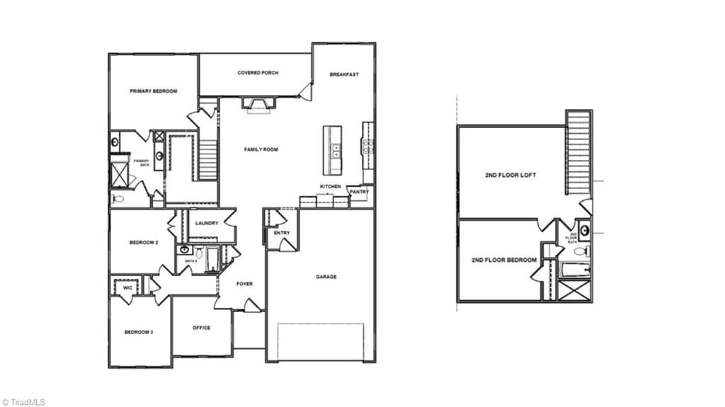 Stick/Site Built at 8171 Burberry Trail, Clemmons NC 27012, Clemmons, photo 2 of 6