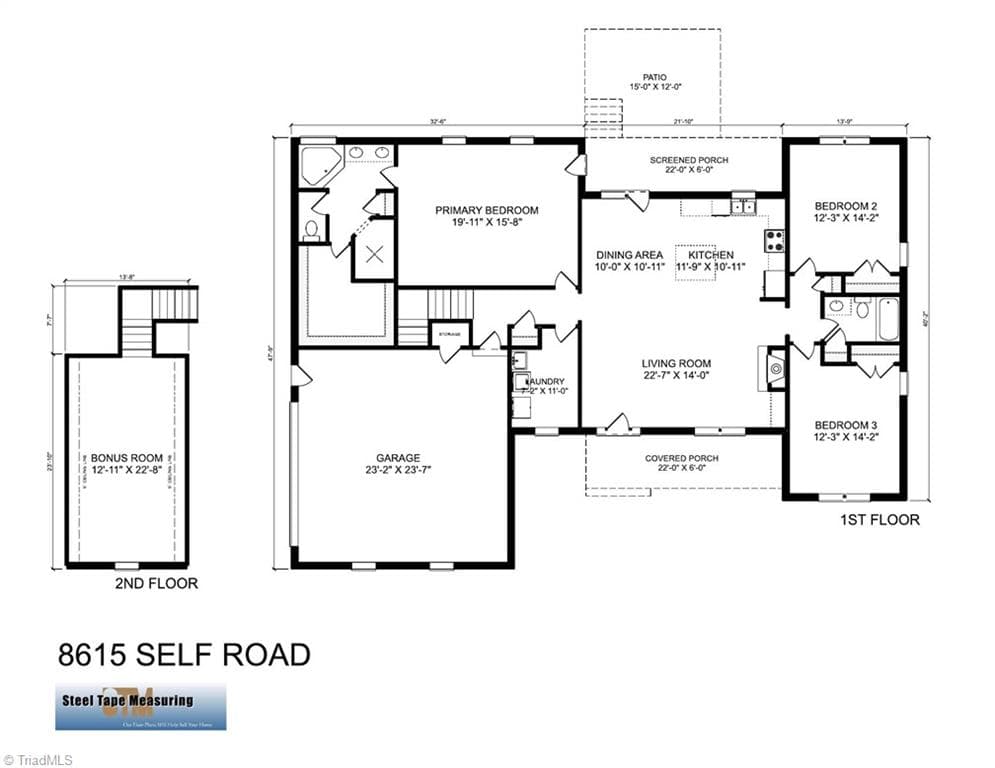 Stick/Site Built at 8615 Self Road, Stokesdale NC 27357, Stokesdale, photo 40 of 40