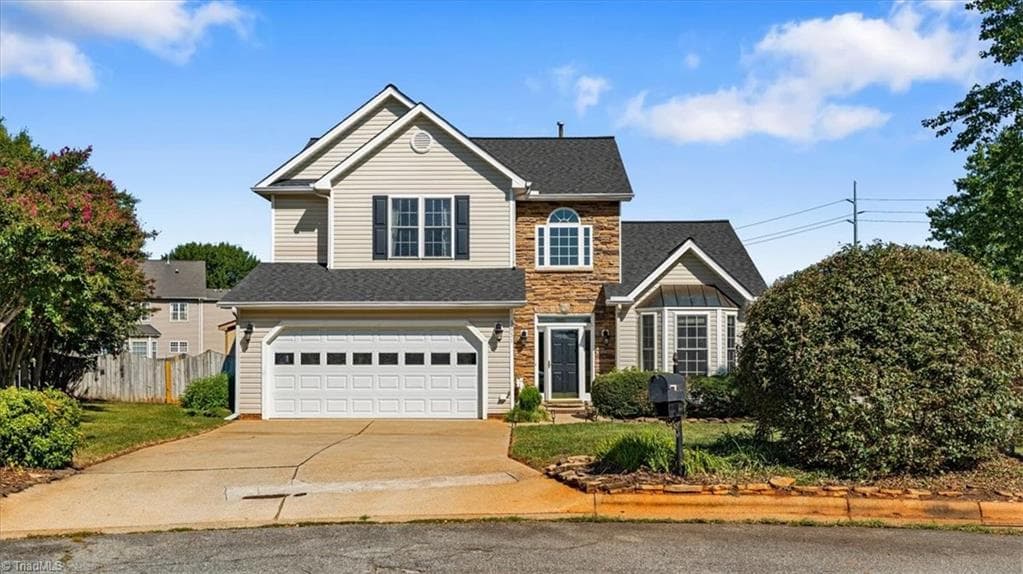 Stick/Site Built at 3651 Canopy Oak Court, High Point NC 27265, photo 2 of 38