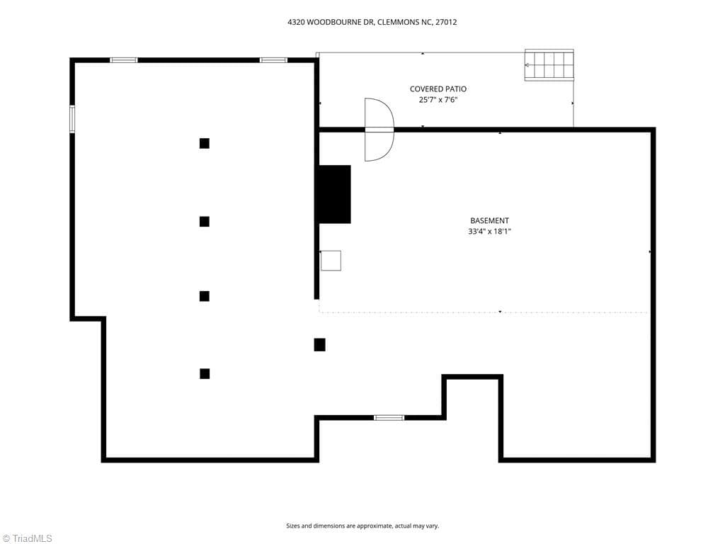 Stick/Site Built at 4320 Woodbourne Drive, Clemmons NC 27012-9132, Clemmons, photo 42 of 43