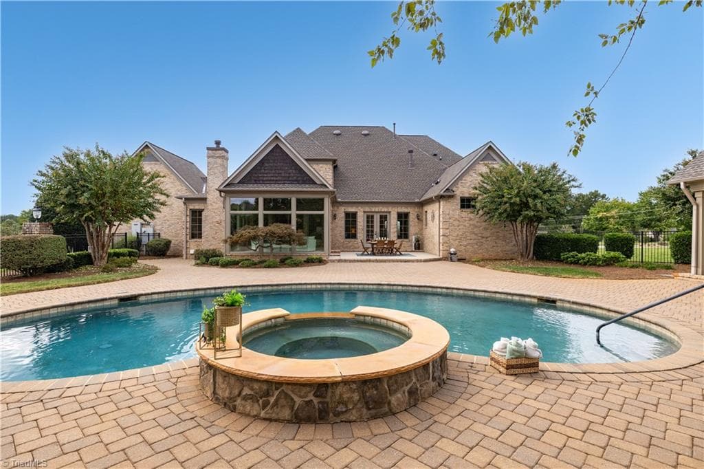 A hot tub for those cool fall evenings! - 7404 Hadleigh Court, Oak Ridge NC 27310, Oak Ridge