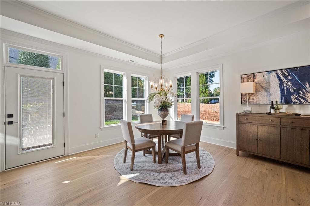 Light-filled dining area - 3667 Grey Oaks Court, Winston-Salem NC 27104, Winston-Salem