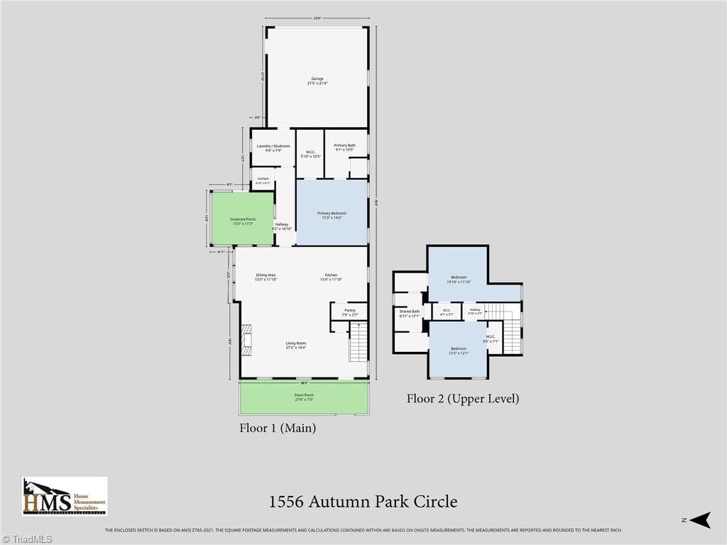 Stick/Site Built at 1556 Autumn Park Circle, Winston-Salem NC 27106, Winston-Salem, photo 73 of 76
