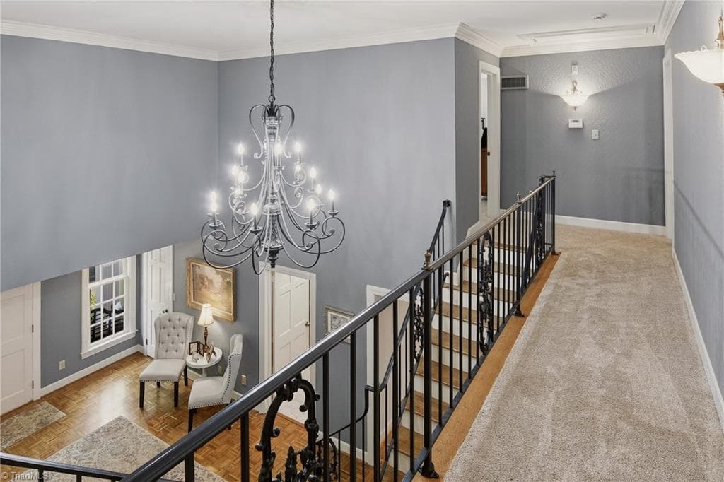 Upper level Landing - 2862 Robinhood Road, Winston-Salem NC 27106, Winston-Salem