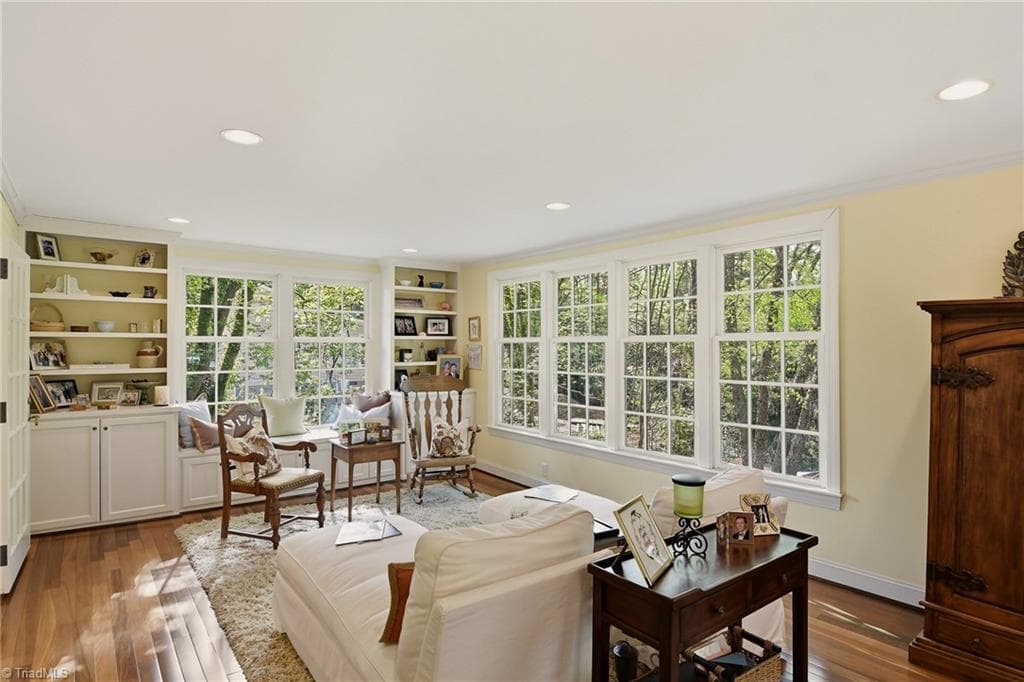 Sunroom Sitting Area - 2862 Robinhood Road, Winston-Salem NC 27106, Winston-Salem