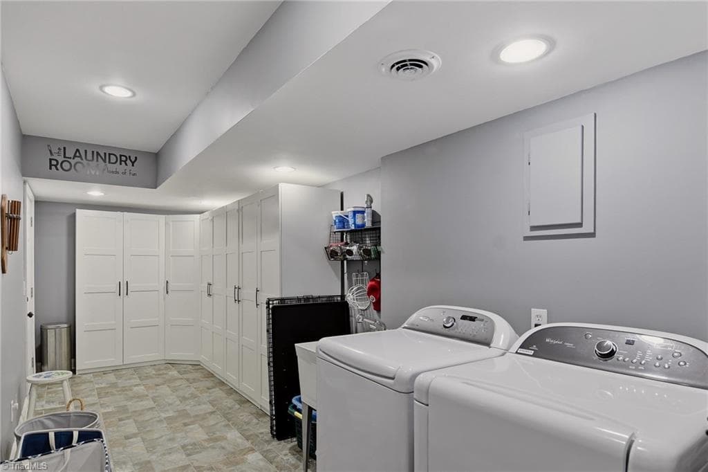Spacious Mud/Laundry Room off Garage - 2862 Robinhood Road, Winston-Salem NC 27106, Winston-Salem