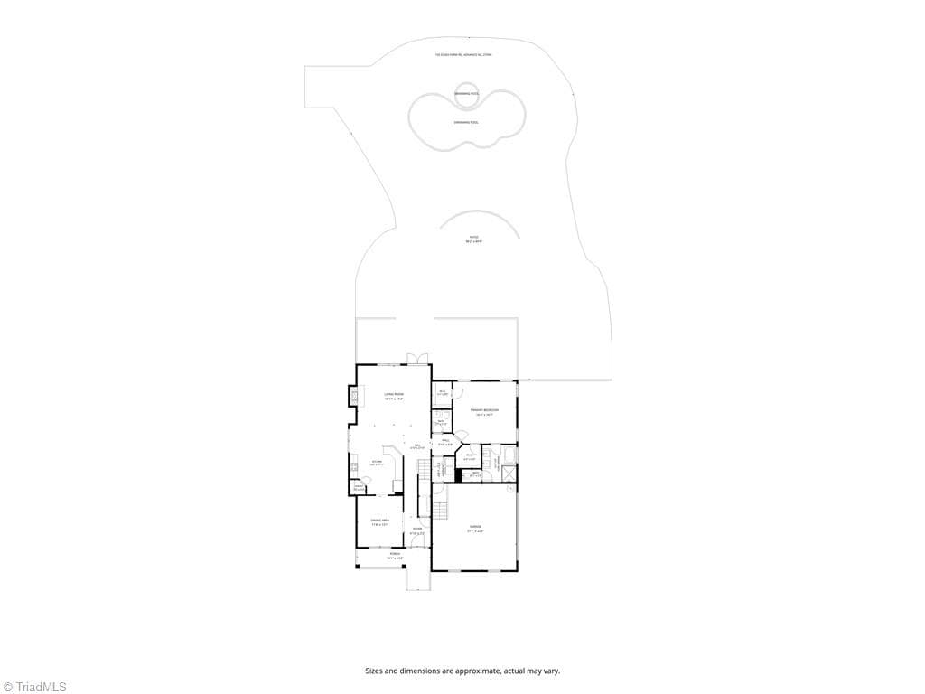 Stick/Site Built at 155 Essex Farm Road, Advance NC 27006, Advance, photo 47 of 48