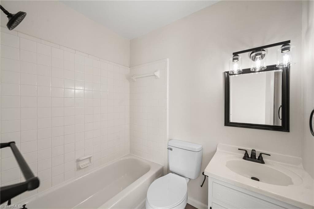 Updated Bathroom off Bedroom 2 - 5721 Bramblegate Road, Greensboro NC 27409, Greensboro