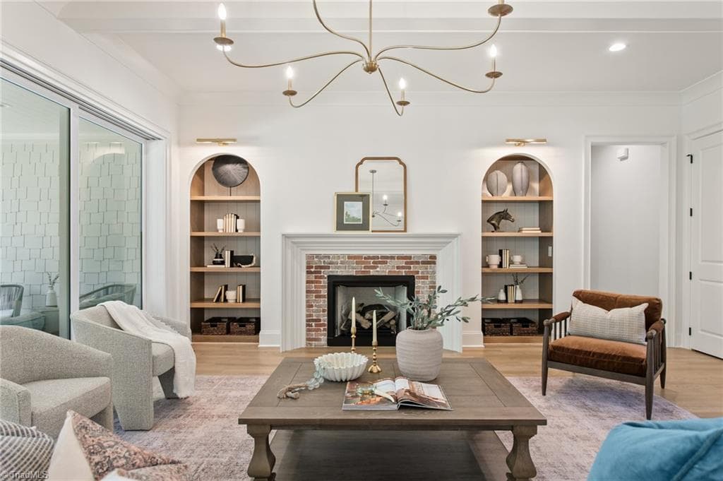 great room - 6388 Whitaker Trace, Oak Ridge NC 27310, Oak Ridge