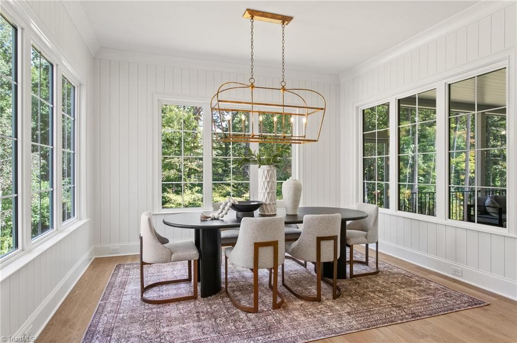 dining room - 6388 Whitaker Trace, Oak Ridge NC 27310, Oak Ridge