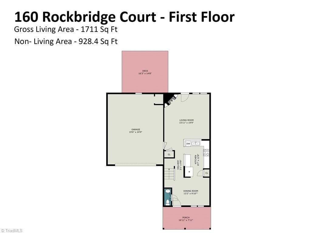 Stick/Site Built at 160 Rockbridge Court, Kernersville NC 27284, Kernersville, photo 31 of 33