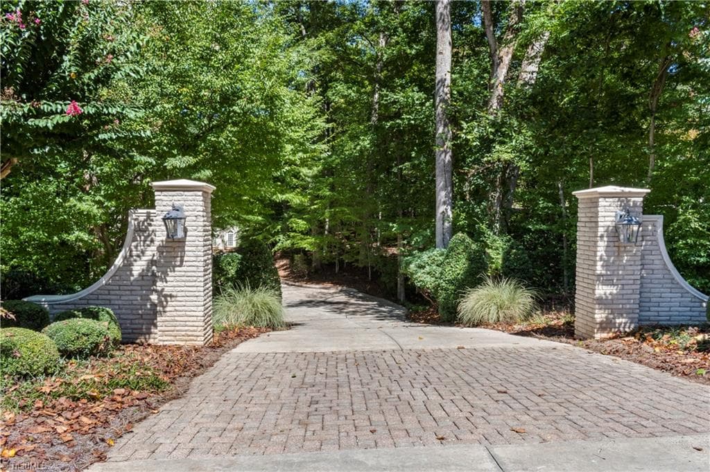 Drive Entryway - 4620 Cherryhill Lane, Winston-Salem NC 27106, Winston-Salem