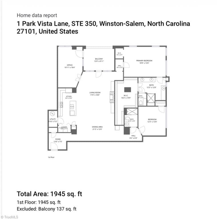 Stick/Site Built at 1 Park Vista Lane # 350, Winston-Salem NC 27101, Winston-Salem, photo 59 of 60