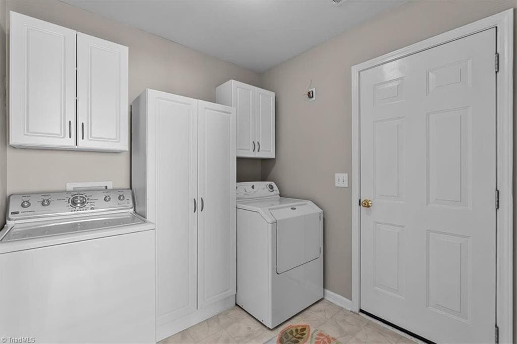 Laundry Room-with added storage! - 1891 Longmont Drive, Kernersville NC 27284, Kernersville