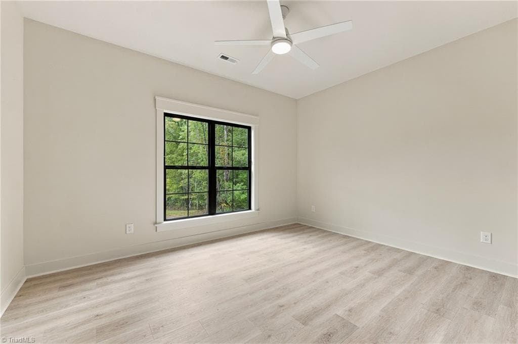Guest Bedroom on the back of the home has "Green" views! - 224 Pearson Farm Road, Summerfield NC 27358, Summerfield