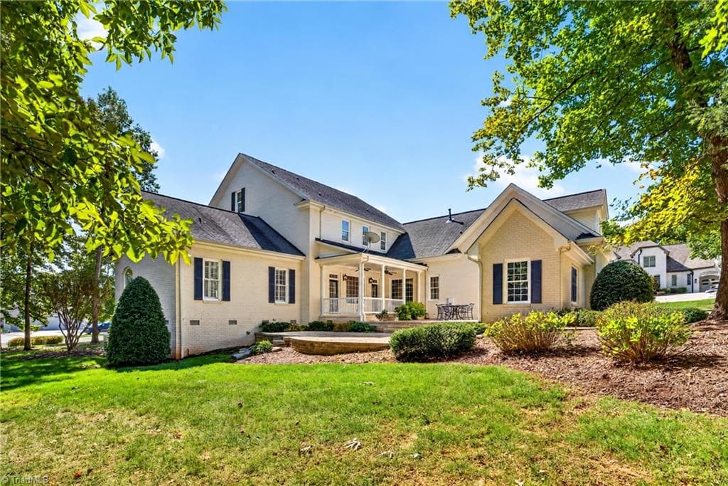 Rear Exterior - 1018 Lochshire Drive, Burlington NC 27215, Burlington