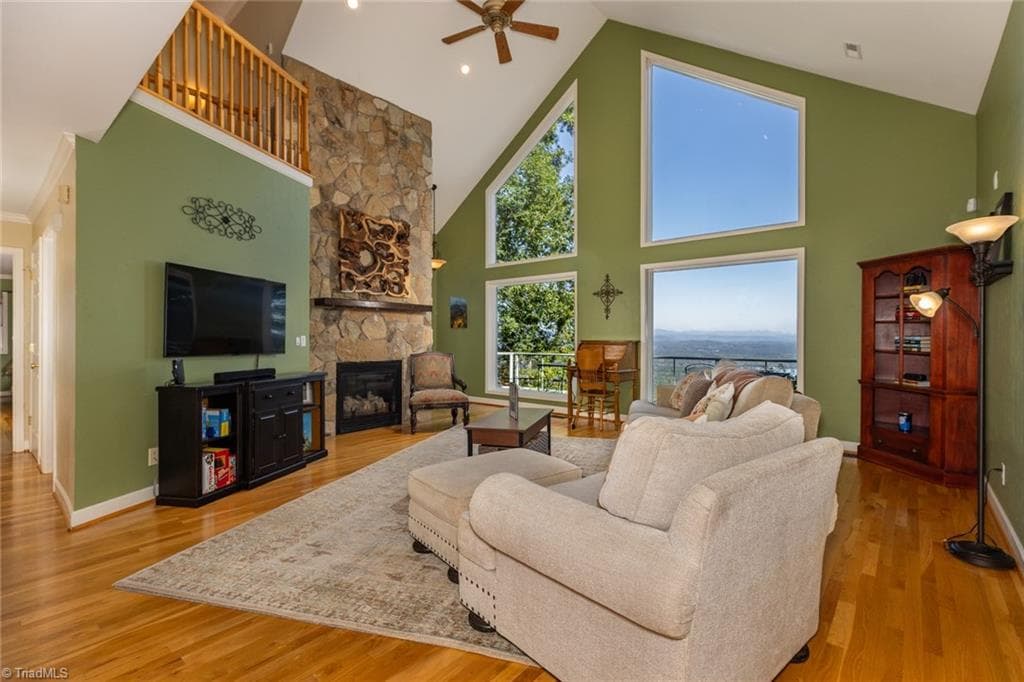Stick/Site Built at 414 Morning Mist Drive, Boomer NC 28606, photo 11 of 45