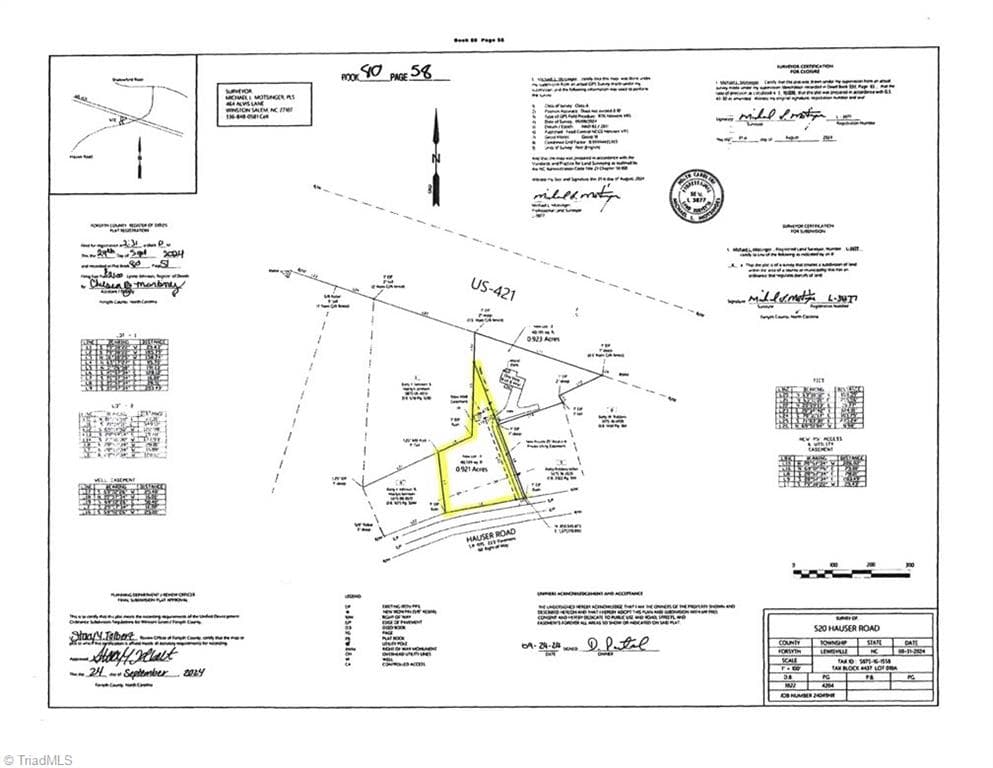 0 Hauser Road, Lewisville NC 27023