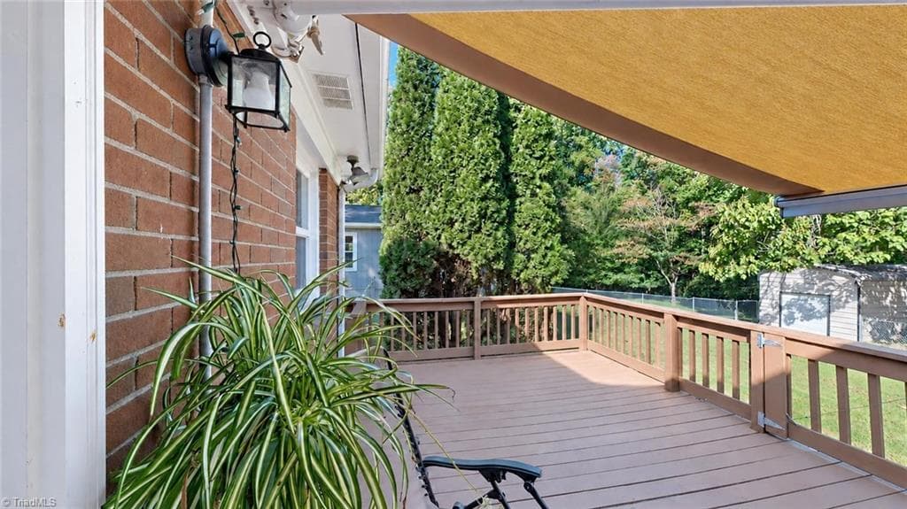 Covered Deck - 1823 Bantry Trail, Kernersville NC 27284, Kernersville