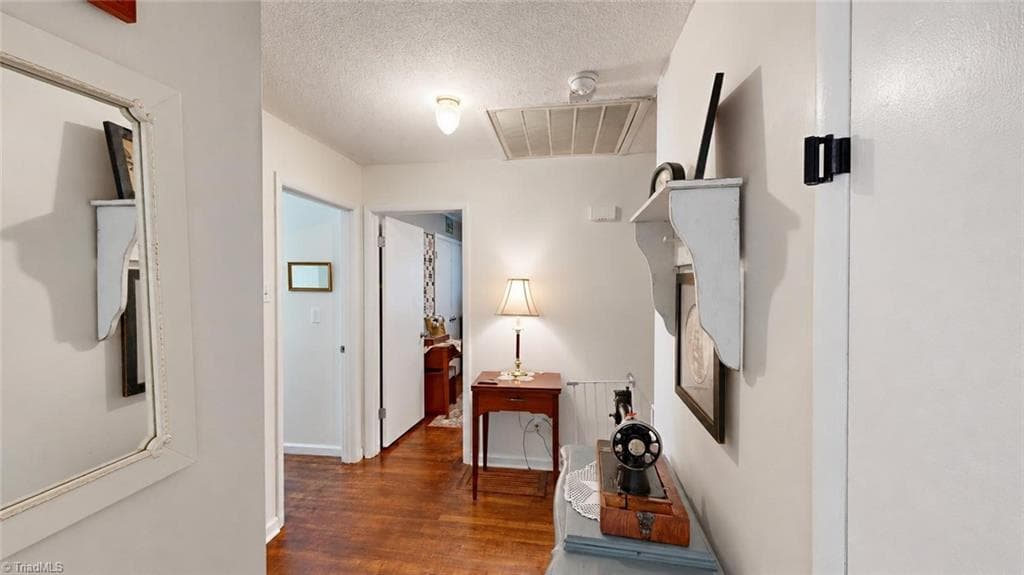 Halway outside bedrooms and bath, notice the lovely floors, real hadwood - 1823 Bantry Trail, Kernersville NC 27284, Kernersville