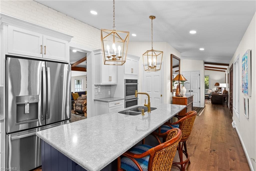 Large working island - 611 Burning Tree Circle, High Point NC 27265, High Point