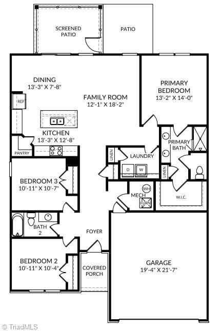 Stick/Site Built at 4069 Stallion Street, High Point NC 27262, High Point, photo 32 of 34