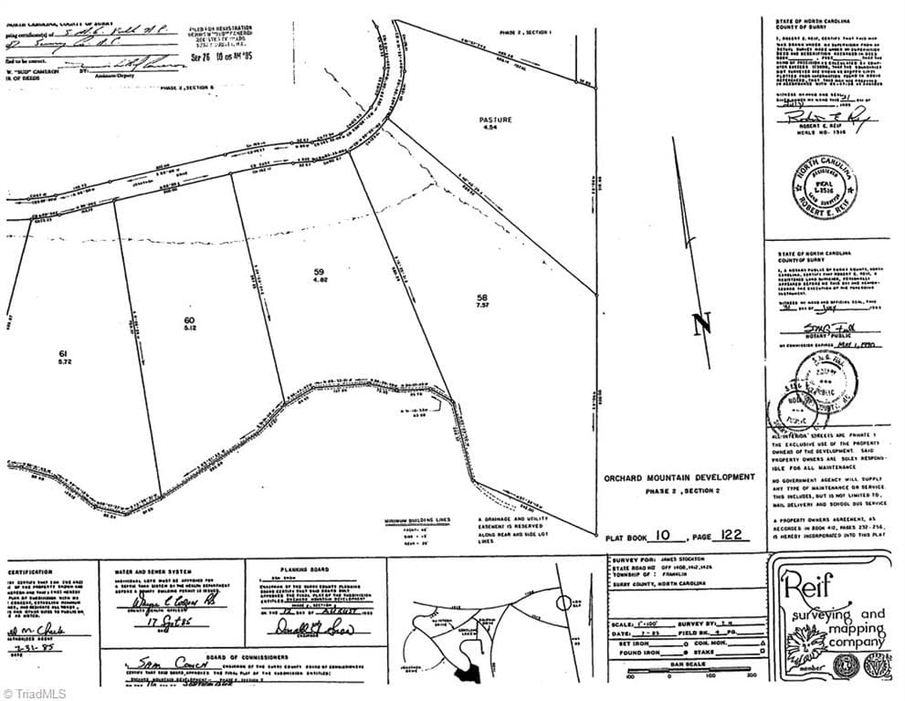 Plat Map - Lot 60 Jonathan Drive, Lowgap NC 27024, Lowgap